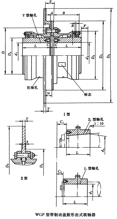 WGP͎ƄӱPXʽ(lin)Sμbߴ(JB/T7001-93)