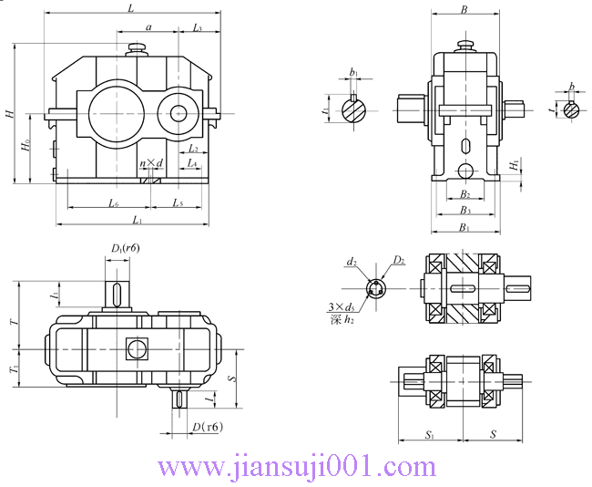 JPT͝u_AX݆pʽߴ磨JB/T10244-2001