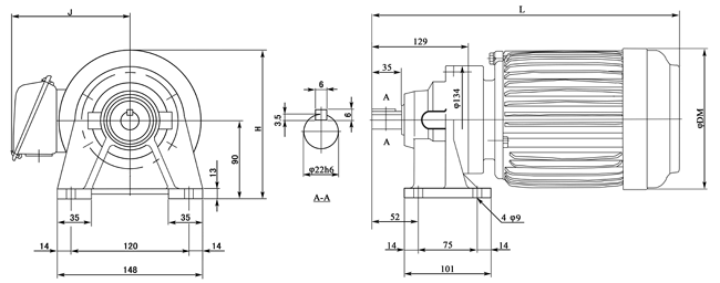 THM-808擺線針輪減速機